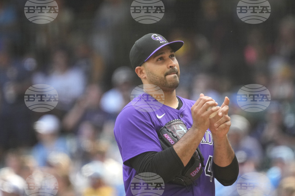 Rockies Brewers Baseball