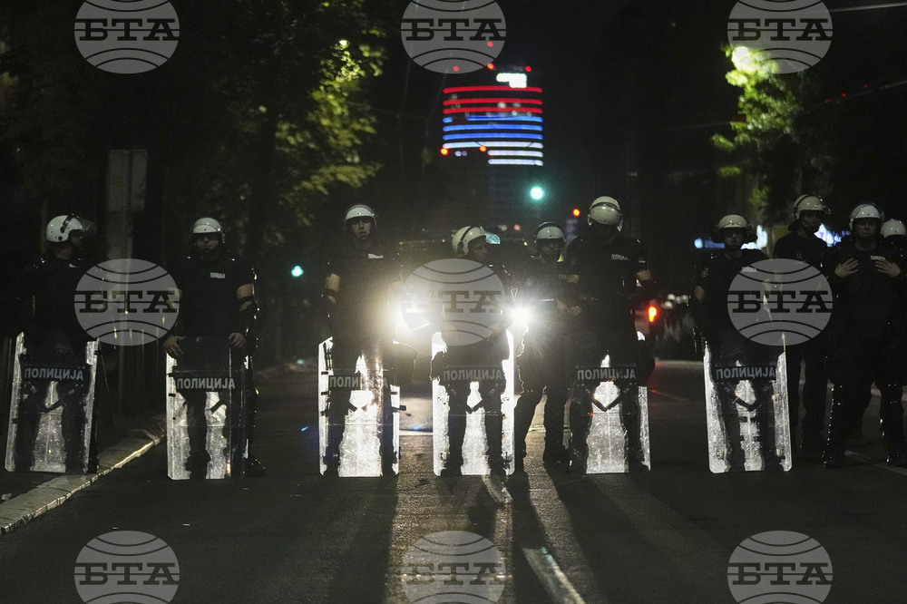 Serbia Protest