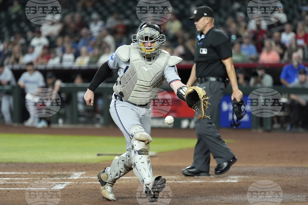 Marlins Diamondbacks Baseball