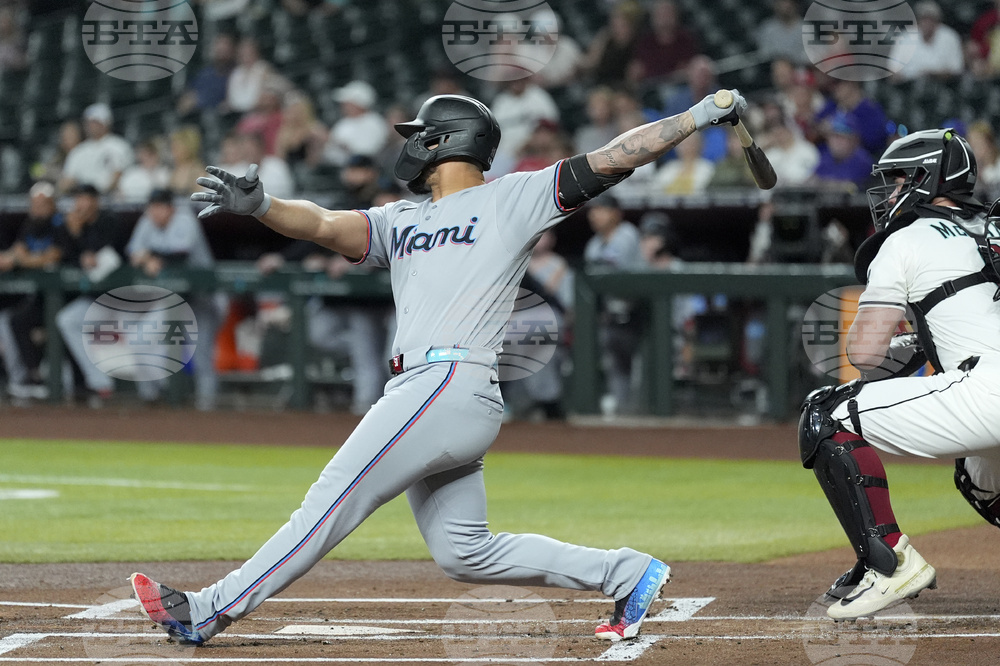 Marlins Diamondbacks Baseball
