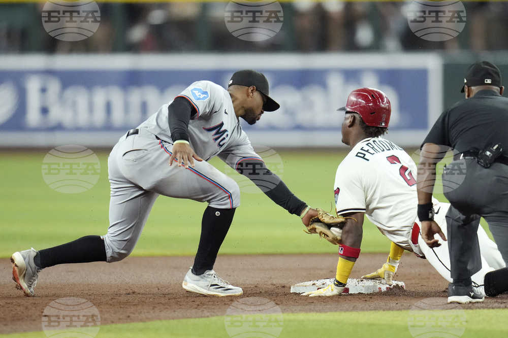 Marlins Diamondbacks Baseball
