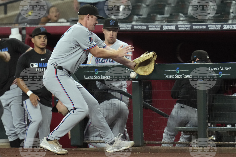 Marlins Diamondbacks Baseball