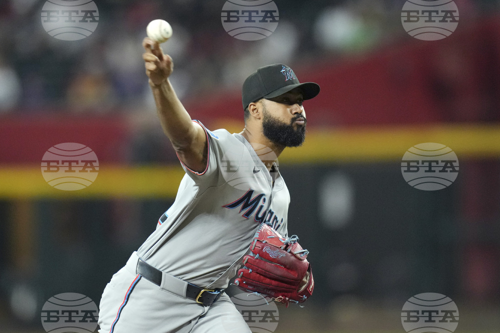 Marlins Diamondbacks Baseball