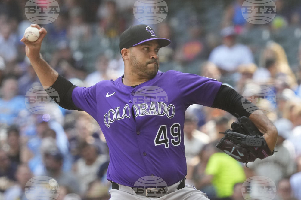 Rockies Brewers Baseball