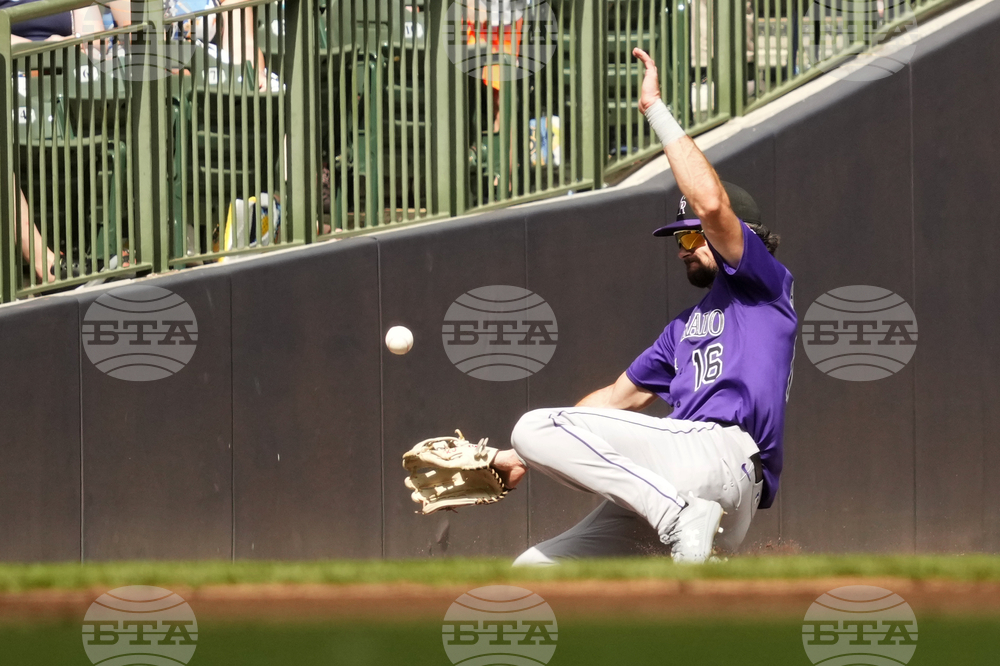 Rockies Brewers Baseball