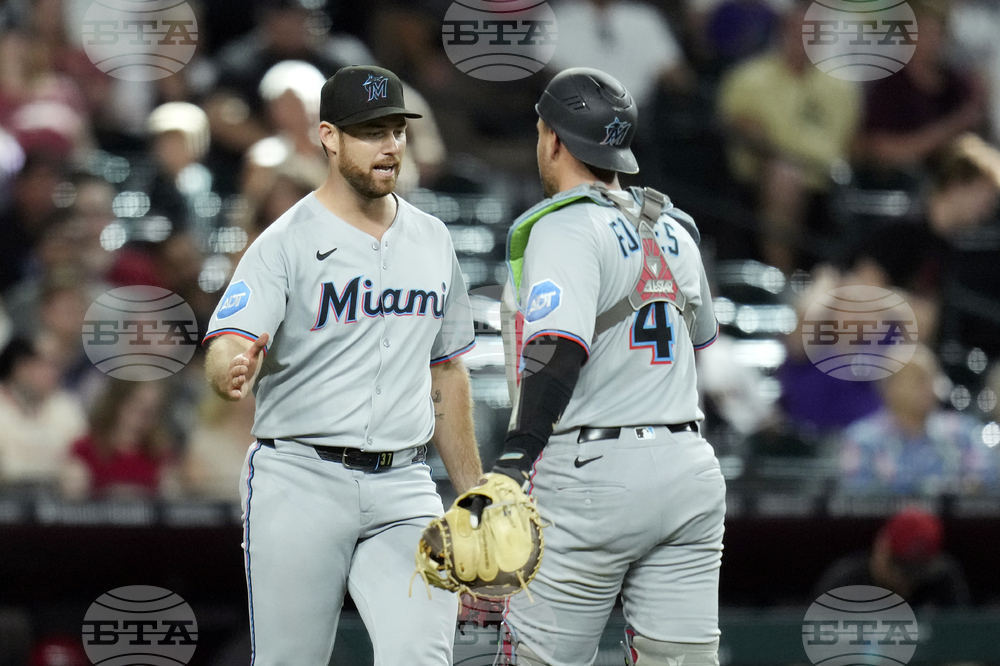 Marlins Diamondbacks Baseball