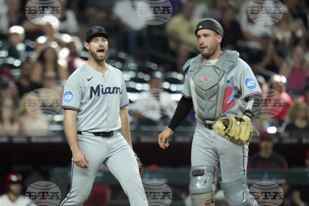 Marlins Diamondbacks Baseball