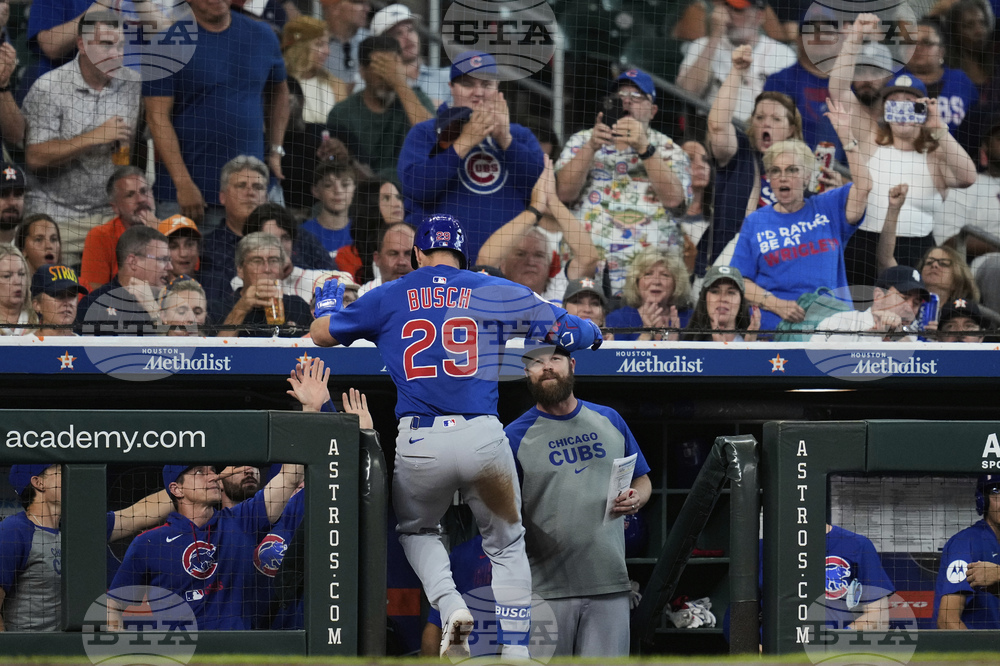 Cubs Astros Baseball