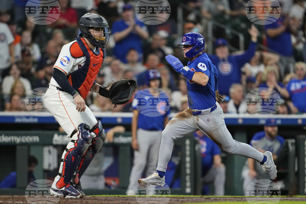 Cubs Astros Baseball