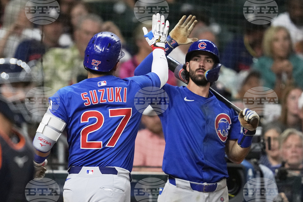 Cubs Astros Baseball