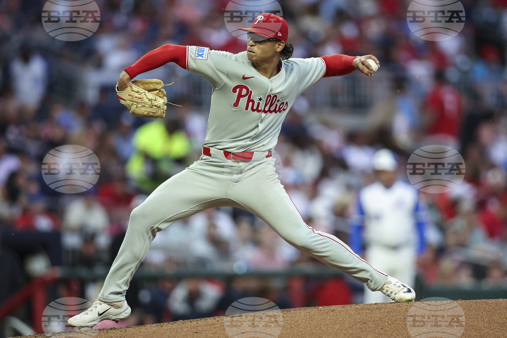 Phillies Braves Baseball