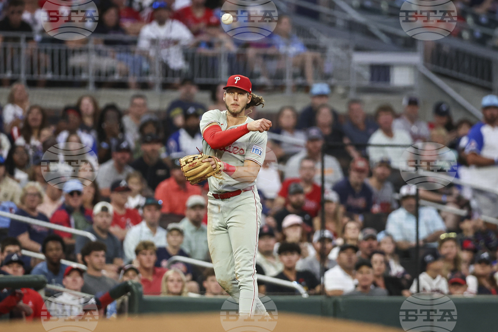 Phillies Braves Baseball