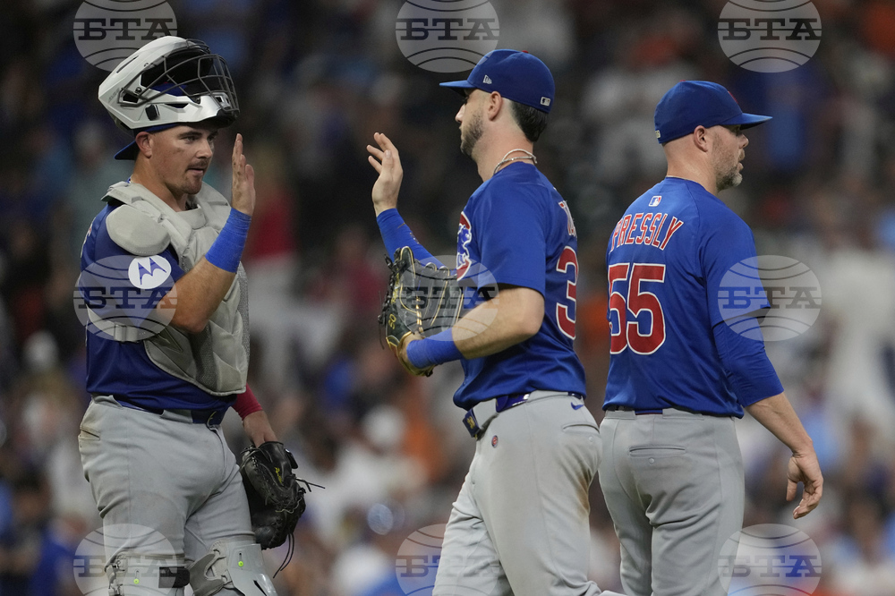 Cubs Astros Baseball