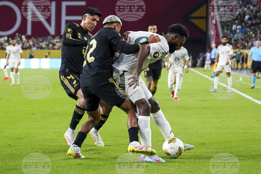 Gold Cup Mexico Saudi Arabia Soccer