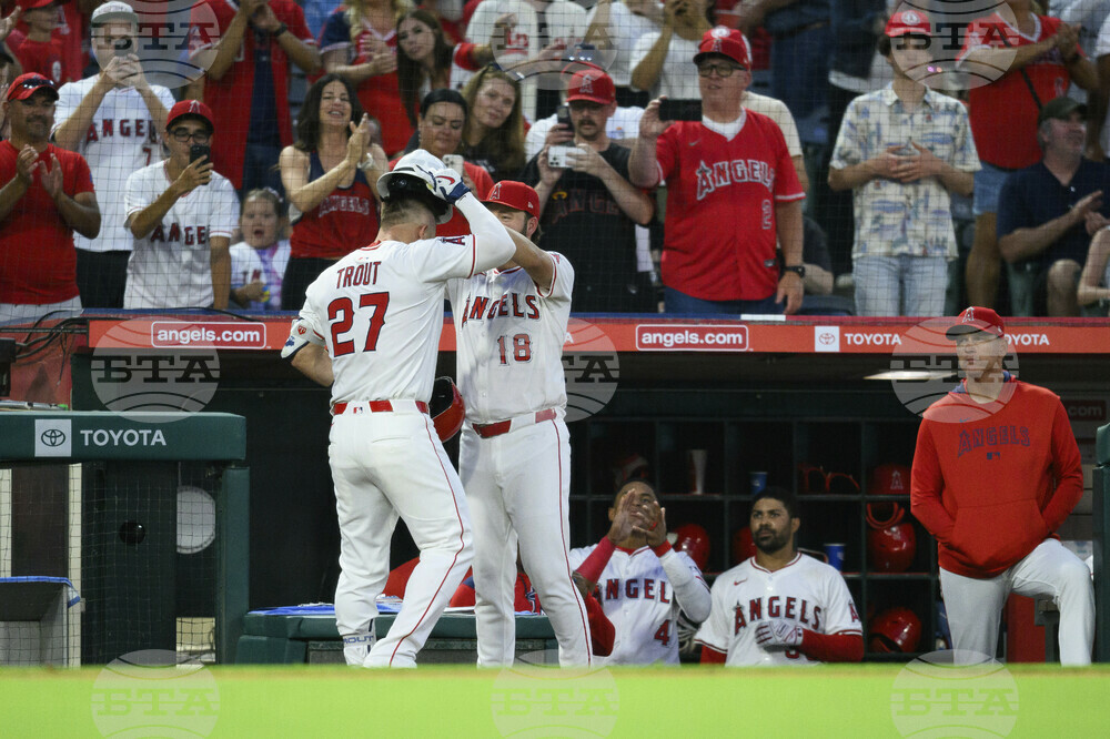 Nationals Angels Baseball