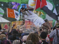 Britain Glastonbury Music Festival Day 4