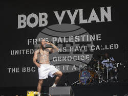 Britain Glastonbury Music Festival Day 4