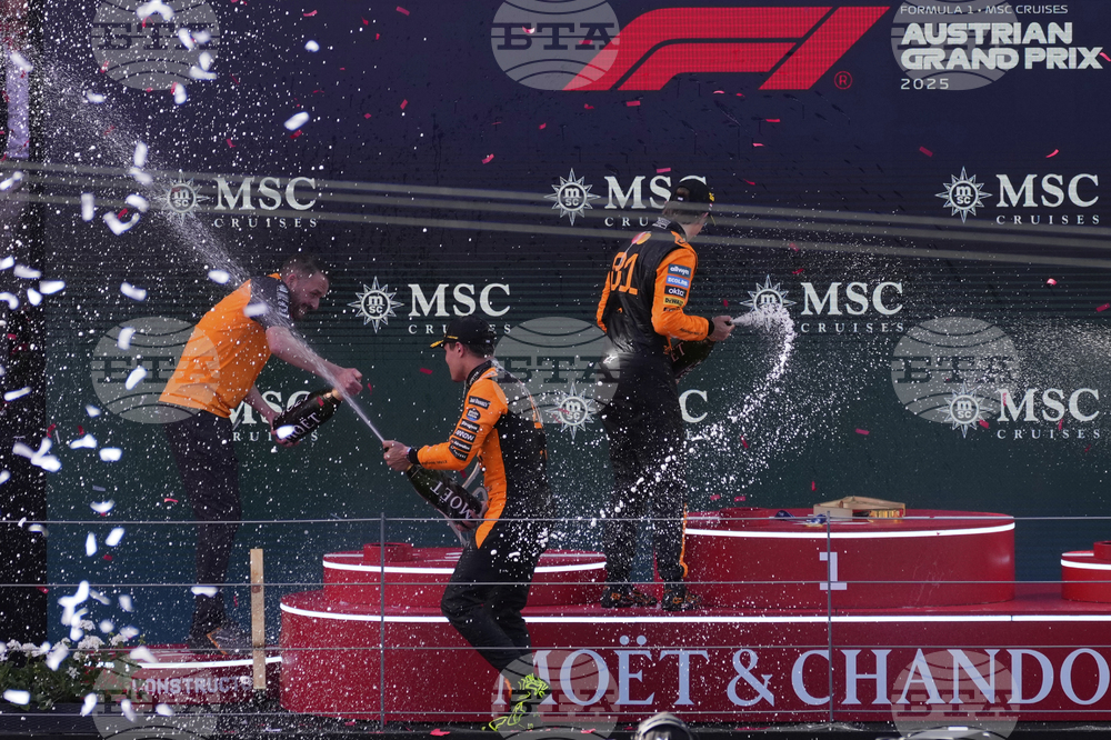 Austria F1 GP Auto Racing
