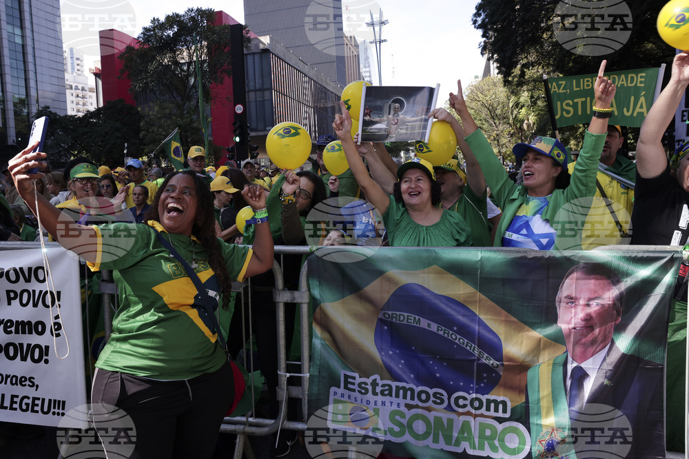 Brazil Bolsonaro Protest