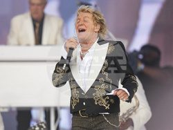 Britain Glastonbury Music Festival Day 5