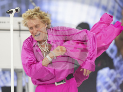 Britain Glastonbury Music Festival Day 5