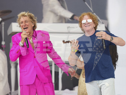 Britain Glastonbury Music Festival Day 5