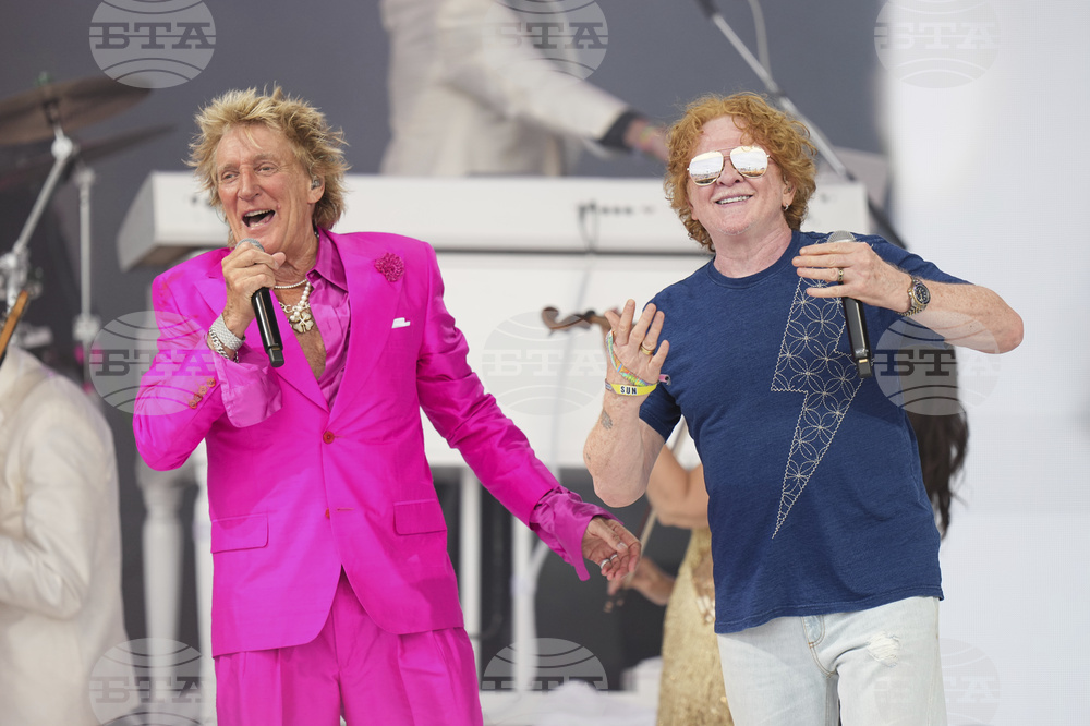 Britain Glastonbury Music Festival Day 5