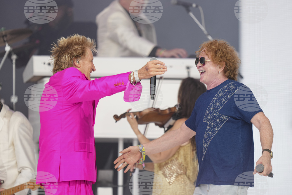 Britain Glastonbury Music Festival Day 5