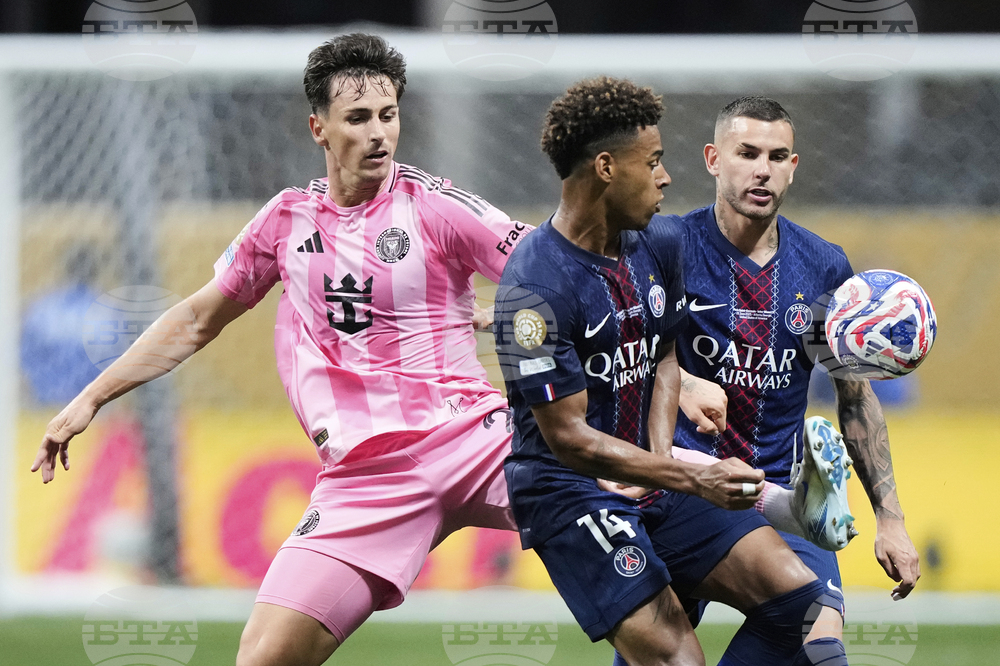 APTOPIX CWC PSG Inter Miami Soccer