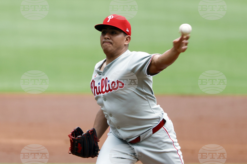 Phillies Braves Baseball