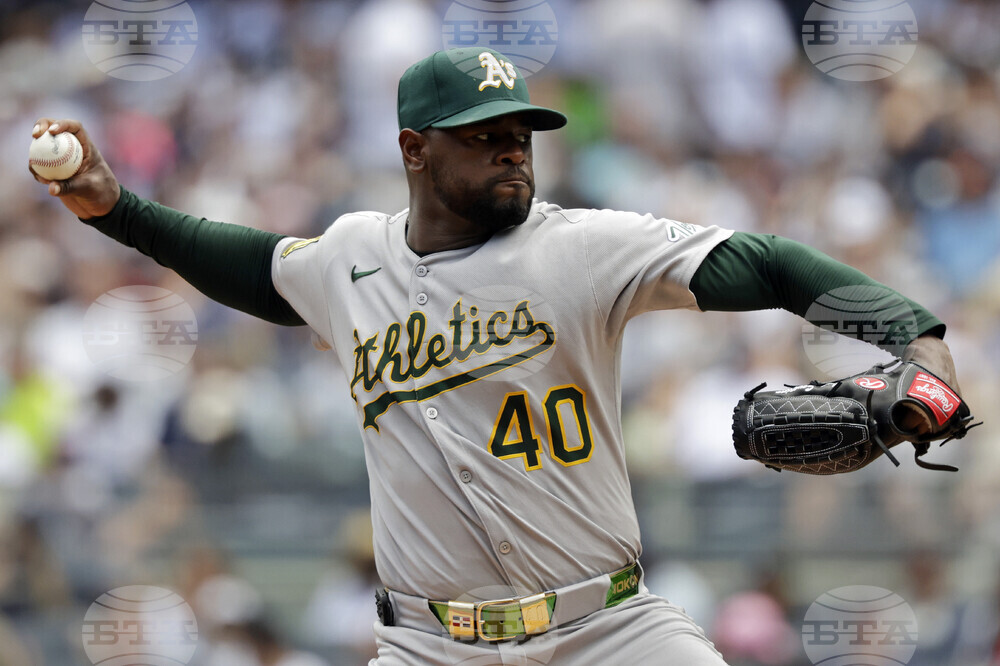 Athletics Yankees Baseball
