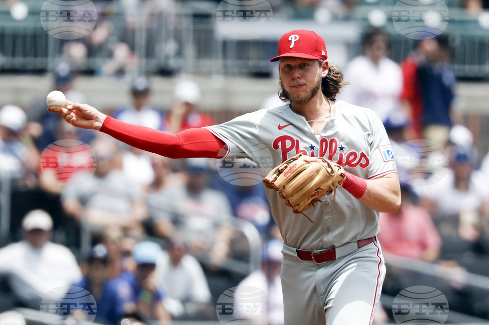 Phillies Braves Baseball