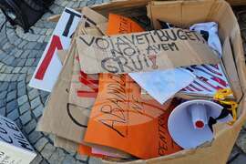 Румъния - протест