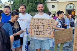 Румъния - протест