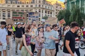 Румъния - протест