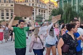 Румъния - протест