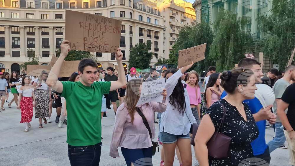 Румъния - протест