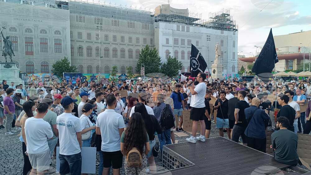 Румъния - протест