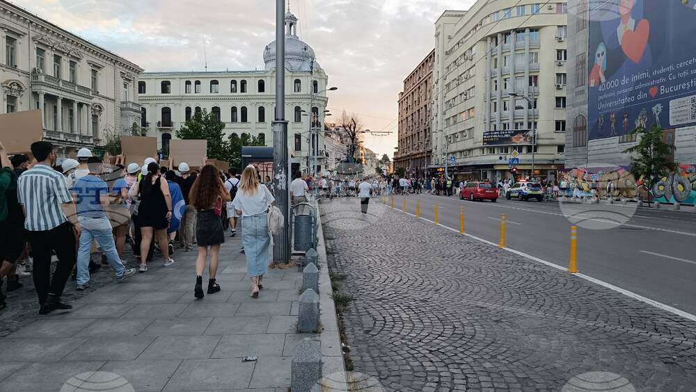 Румъния - протест