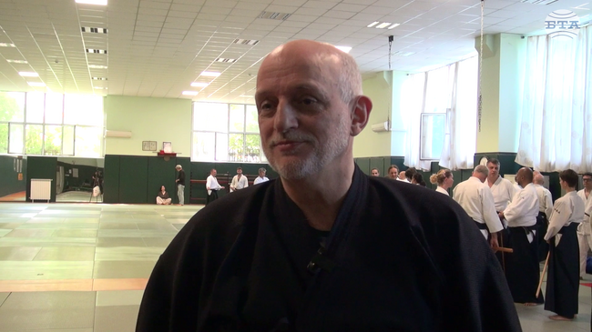 Йежи Помяновски: Мечът прави айкидо техниката остра