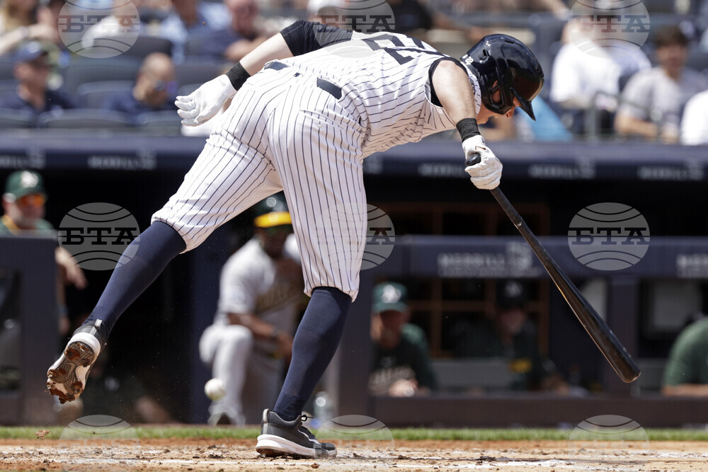 Athletics Yankees Baseball