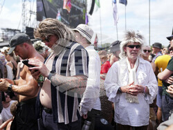 Britain Glastonbury Music Festival Day 5