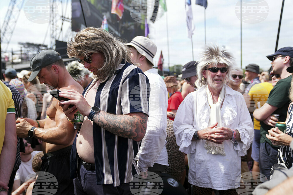 Britain Glastonbury Music Festival Day 5