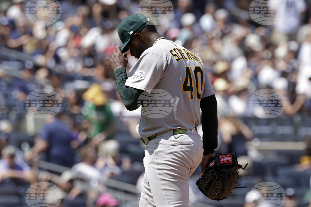 Athletics Yankees Baseball