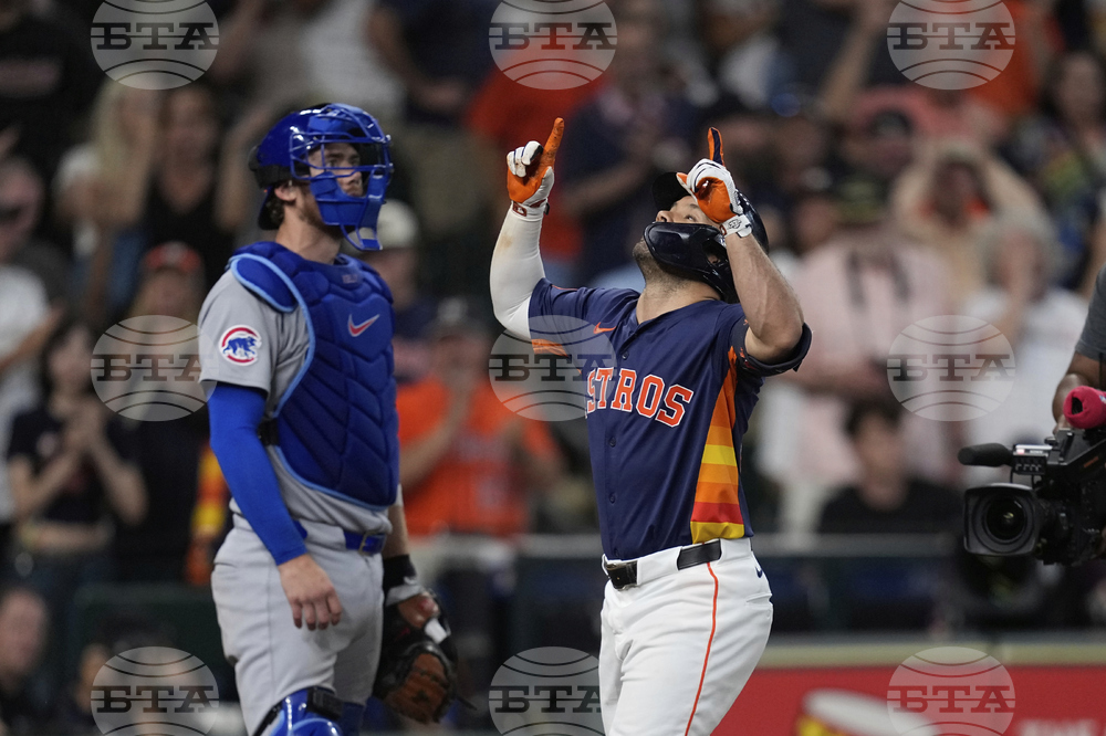 Cubs Astros Baseball