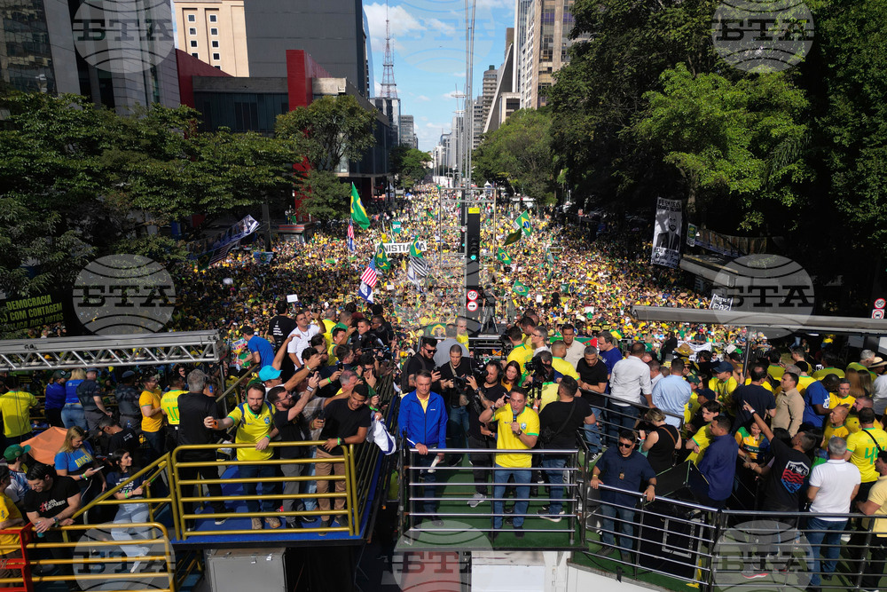 Brazil Bolsonaro Protest