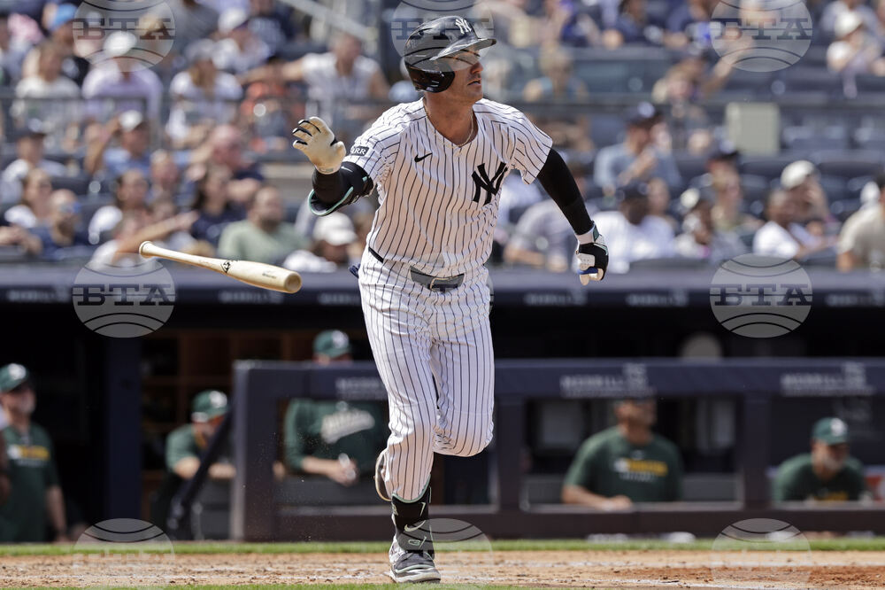 Athletics Yankees Baseball