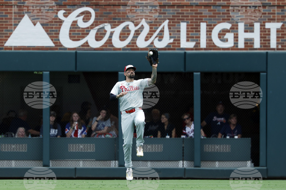 Phillies Braves Baseball