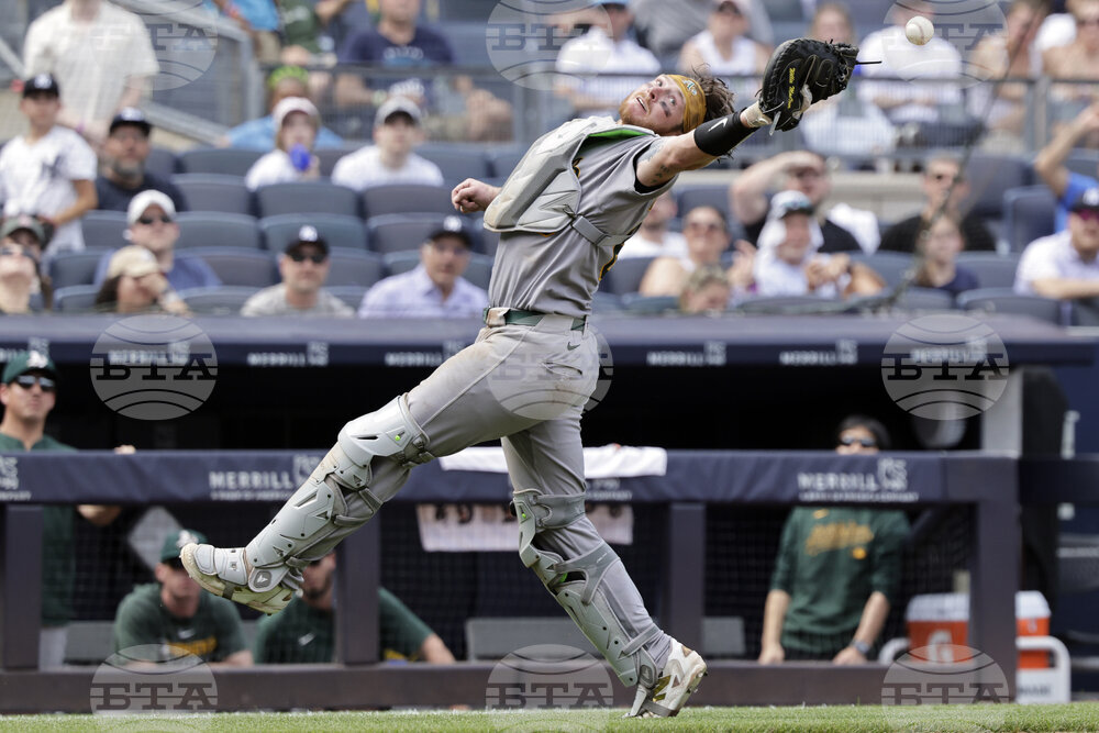 Athletics Yankees Baseball
