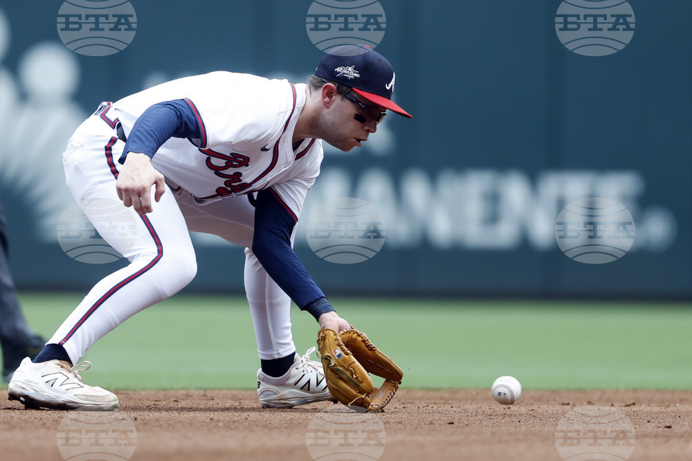 Phillies Braves Baseball
